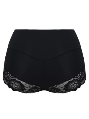 Majtki damskie czarne z wysokim stanem Chloe High Poupee Marilyn