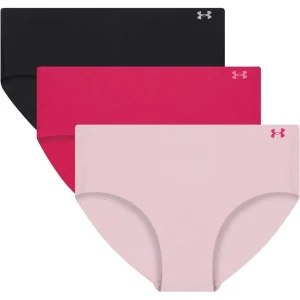 Majtki damskie Pure Stretch NS Hip 3 pary Under Armour