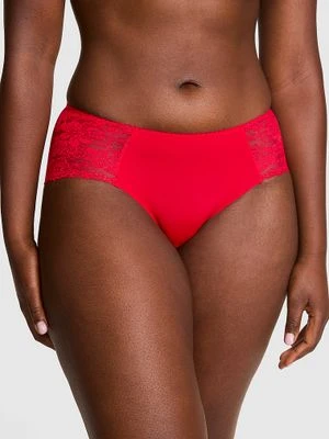 Majtki hiphugger bezszwowe Victoria's Secret Czerwony
