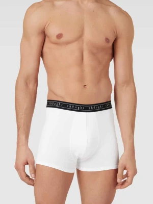 Majtki hipster z elastycznym paskiem z logo Thought