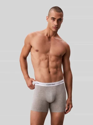 Majtki i obcisłe bokserki z elastycznym pasem z logo w zestaw 3 szt. Calvin Klein Czarny
