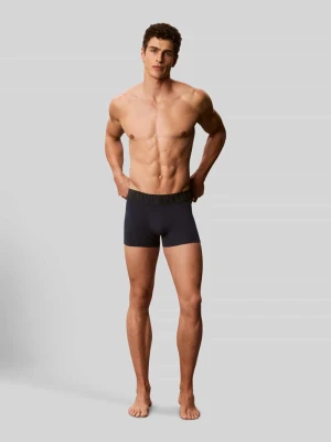 Majtki i obcisłe bokserki z mieszanki bawełny w zestawie 3 szt. Calvin Klein Pomarańczowy
