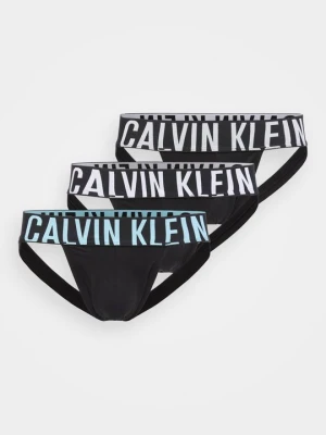Majtki jockstrap Calvin Klein ciemnożółty