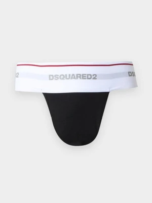 Majtki jockstrap Dsquared2 czarny