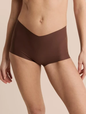 Majtki push-up z mikrofibry Etam Marron brun