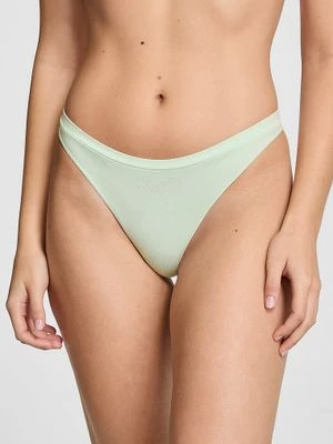 Majtki typu string z wysokim wycięciem bezszwowe Seamless Victoria's Secret