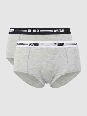 Majtki z dodatkiem streczu w zestawie 2 szt. Puma