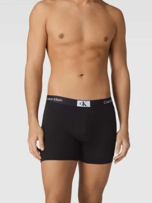 Majtki z elastycznym paskiem z logo w zestawie 3 szt. model ‘BOXER BRIEF’ Calvin Klein Underwear