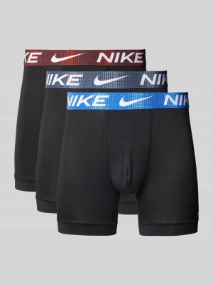 Majtki z elastycznym paskiem z logo w zestawie 3 szt. Nike