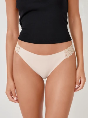 Majtki z koronki i mikrofibry  Etam