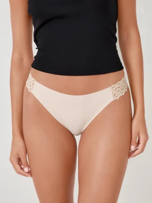 Majtki z koronki i mikrofibry  Etam