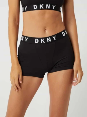 Majtki z paskiem z logo DKNY