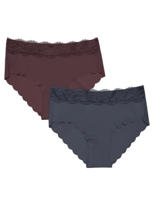 Majtki z wysokim stanem Pola (Dwupak) Esotiq