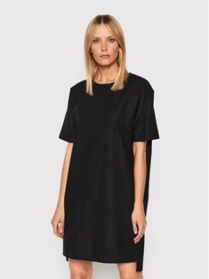 Makia Sukienka codzienna Saari W75045 Czarny Relaxed Fit