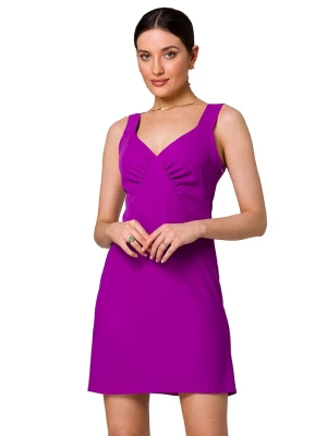Makover Sukienka w kolorze fioletowym rozmiar: L
