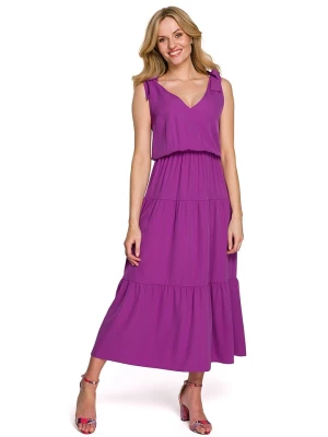 Makover Sukienka w kolorze fioletowym rozmiar: XXL