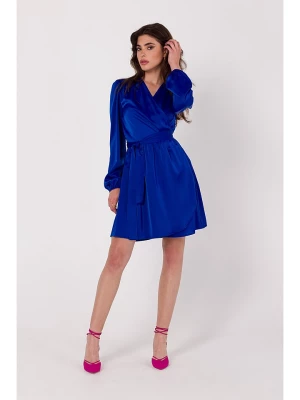 Makover Sukienka w kolorze niebieskim rozmiar: S/M