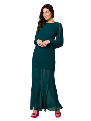Makover Sukienka w kolorze zielonym rozmiar: L