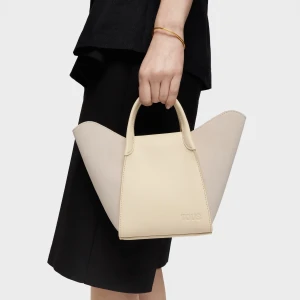 Mała Beżowa Torba Z Rączkami Tous Tulip - Tous