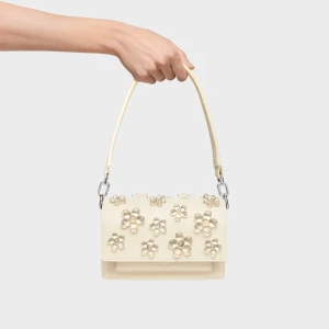 Mała Beżowa Torebka Przez Ramię Audree Daisy - Tous