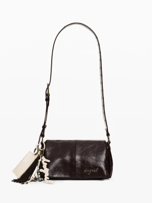 Mała błyszcząca torebka na ramię Desigual