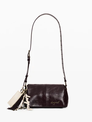 Mała błyszcząca torebka na ramię Desigual