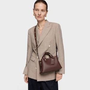 Mała Brązowa Torebka Typu City The Citybow - Tous