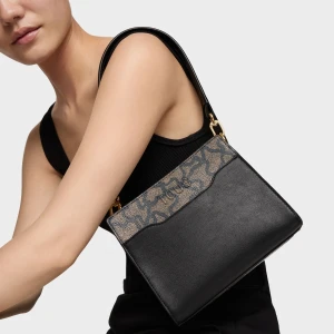 Mała Czarna Torba Na Zakupy Kaos Icon - Tous