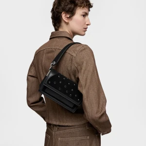 Mała Czarna Torebka Przez Ramię Tous Audree Strass - Tous