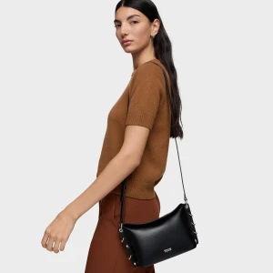 Mała Czarna Torebka Przez Ramię Tous Jewelry Studs - Tous