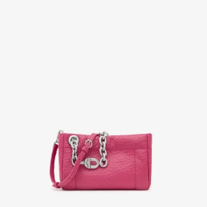 Mała Fuksjowa Torebka Przez Ramię Tous Manifesto New - Tous