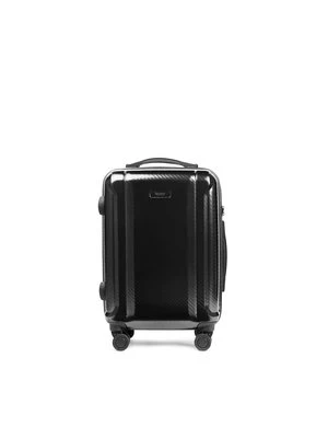 Mała kabinowa walizka z policarbonu fakturowana Kazar
