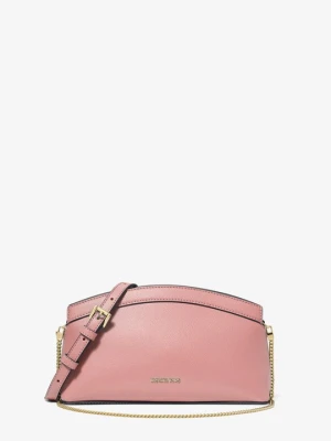 Mała kopertówka Athena ze skóry z odpinanym paskiem Michael Kors PIERWIOSNEK (Różowy)