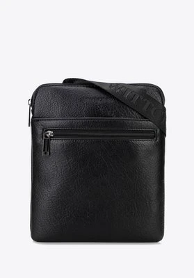 Mała listonoszka z imitacji skóry czarna Wittchen