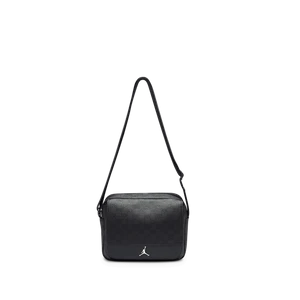 Mała listonoszka z monogramem Jordan (3,6 l) - Czerń