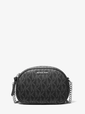 Mała owalna torebka Jet Set do przewieszenia przez ramię z charakterystycznym logo Michael Kors Outlet
