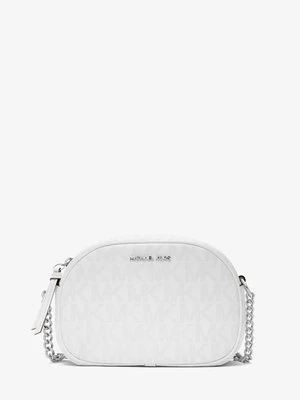 Mała owalna torebka Jet Set do przewieszenia przez ramię z charakterystycznym logo Michael Kors Outlet