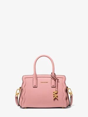 Mała przepinana torebka Laila z groszkowej skóry do przewieszenia przez ramię MICHAEL Michael Kors