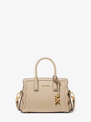 Mała przepinana torebka Laila z groszkowej skóry do przewieszenia przez ramię MICHAEL Michael Kors