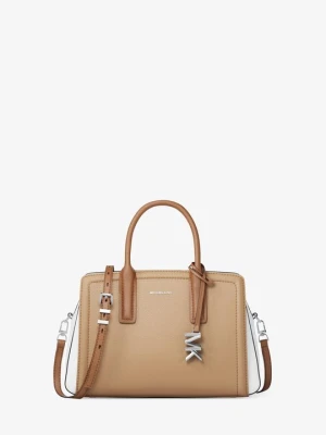 Mała skórzana torba Laila w bloki kolorów Michael Kors