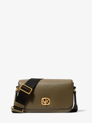 Mała skórzana torebka Bryant do przewieszenia przez ramię Michael Kors LODEN (Zielony)