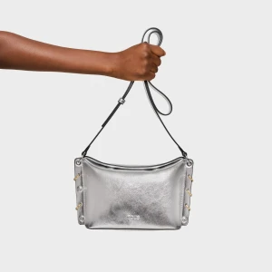 Mała Srebrna Torebka Przez Ramię Tous Jewelry Studs - Tous