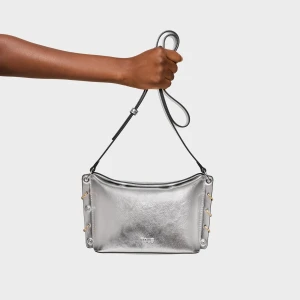 Mała Srebrna Torebka Przez Ramię Tous Jewelry Studs - Tous