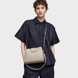 Mała Szarobrązowa Torba Typu City Tous Kaos Icon - Tous