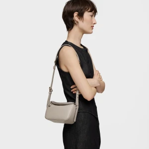 Mała Szarobrązowa Torebka Przez Ramię Tous City - Tous