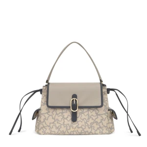 Mała Szarobrązowa Torebka Shopper Tous Kaos Icon - Tous