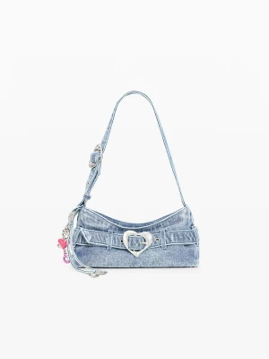 MAŁA TORBA DENIM Desigual czarny