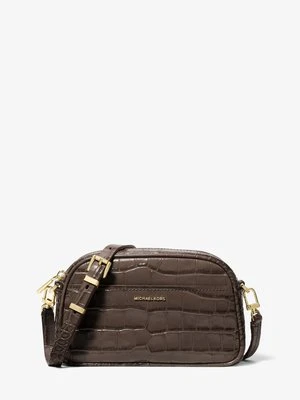 Mała torba do przewieszenia przez ramię Jet Set ze skóry z fakturą łuski krokodyla MICHAEL Michael Kors