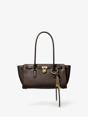 Mała torba Hamilton Moderne ze skóry Michael Kors CZEKOLADOWY (Brązowy)