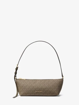 Mała torba Laila z charakterystycznym logo Michael Kors LODEN (Zielony)